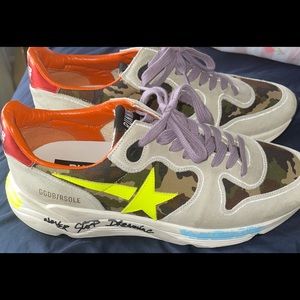 Golden goose running sole sneakers